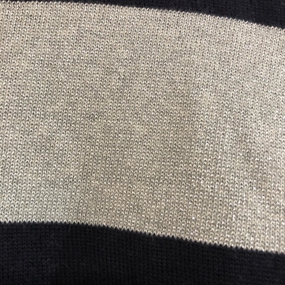 Liz Claiborne Navy & Silver Sweater Size L - Picture 4 of 7